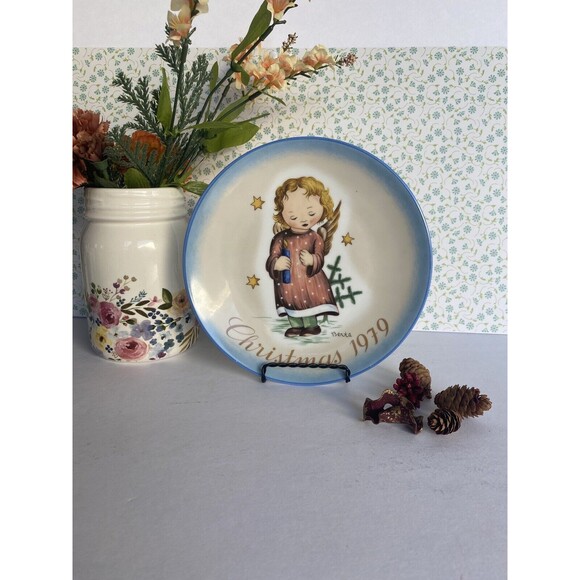 Hummel Plate 1979 “Starlight Angel” Limited Edition Berta Hummel, Mint - Picture 7 of 9